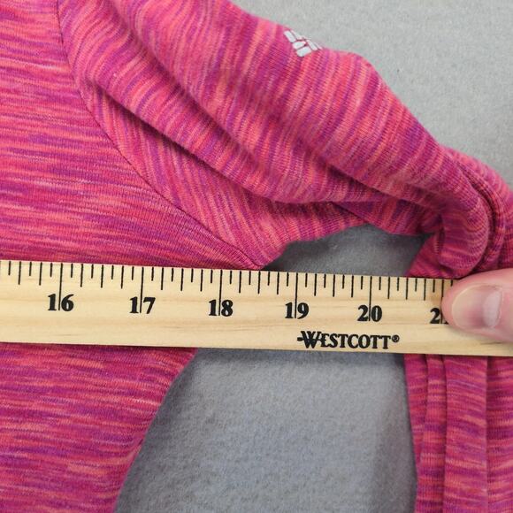 Columbia 1/4 Zip OuterSpaced Pink Pullover Women's M Activewear Top Long Sleeve - Picture 5 of 10